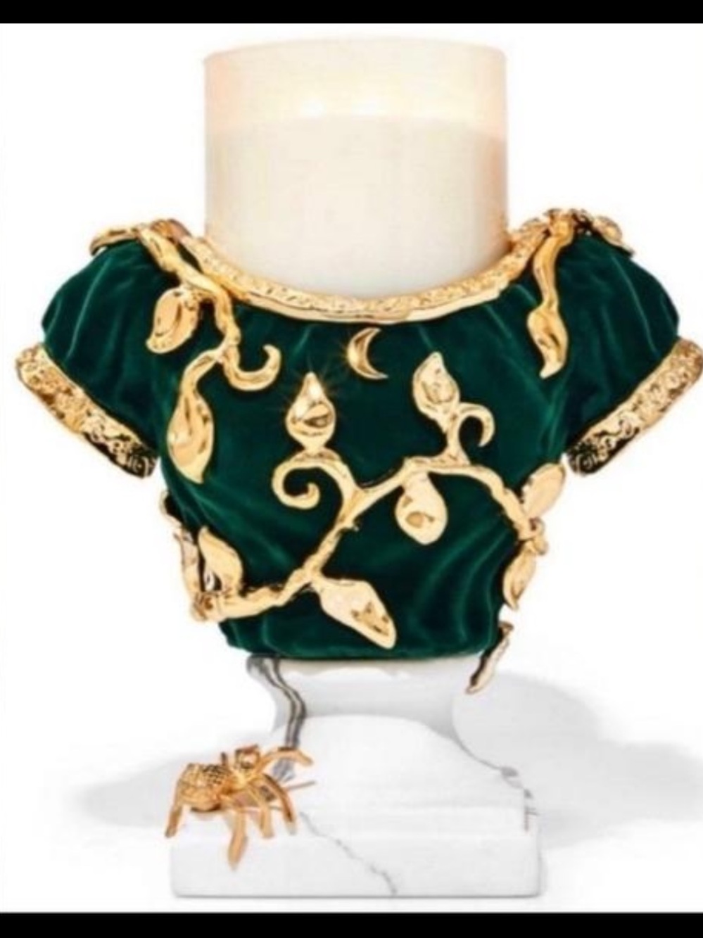Bath & Body Works Halloween Ivy Headless Bust Candle Holder NWT - Picture 2 of 7